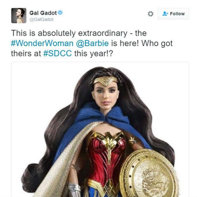 gal gadot doll