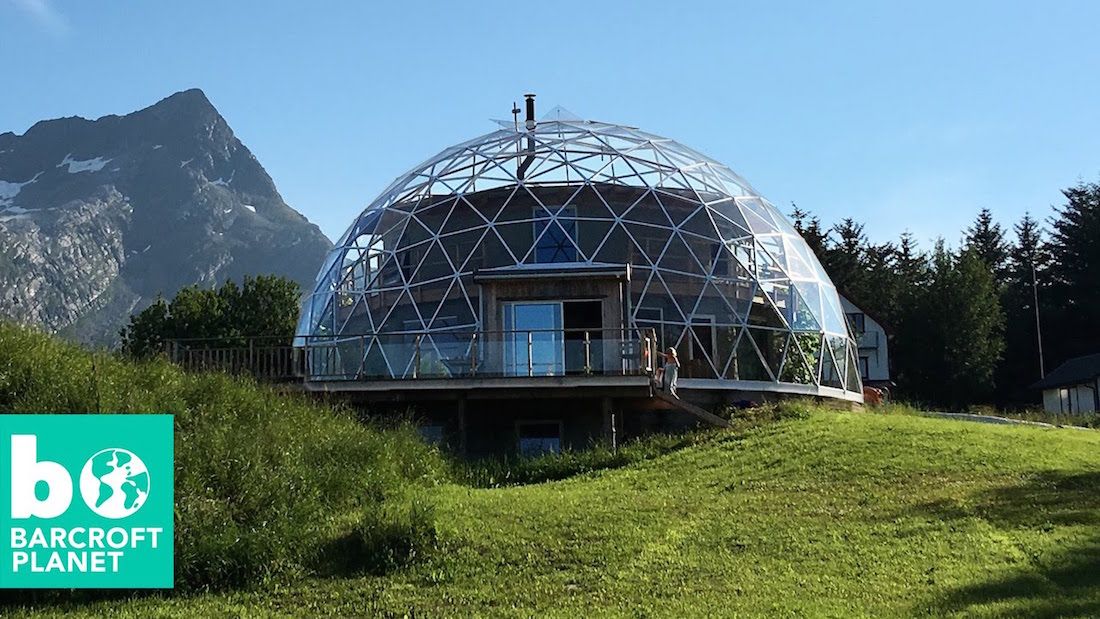 Norwegian Family Constructs A Beautiful Glass Dome EcoHouse Its The Vibe