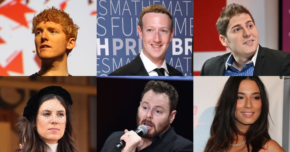 Youngest Billionaires: These Are the 20 Youngest Billionaires in the World